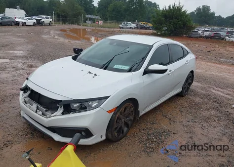 2021 Honda Civic Sport from USA, damaged, VIN 2HGFC2F83MH539368